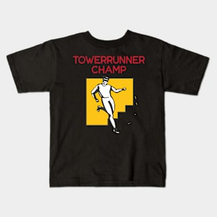 Towerrunner champ Kids T-Shirt